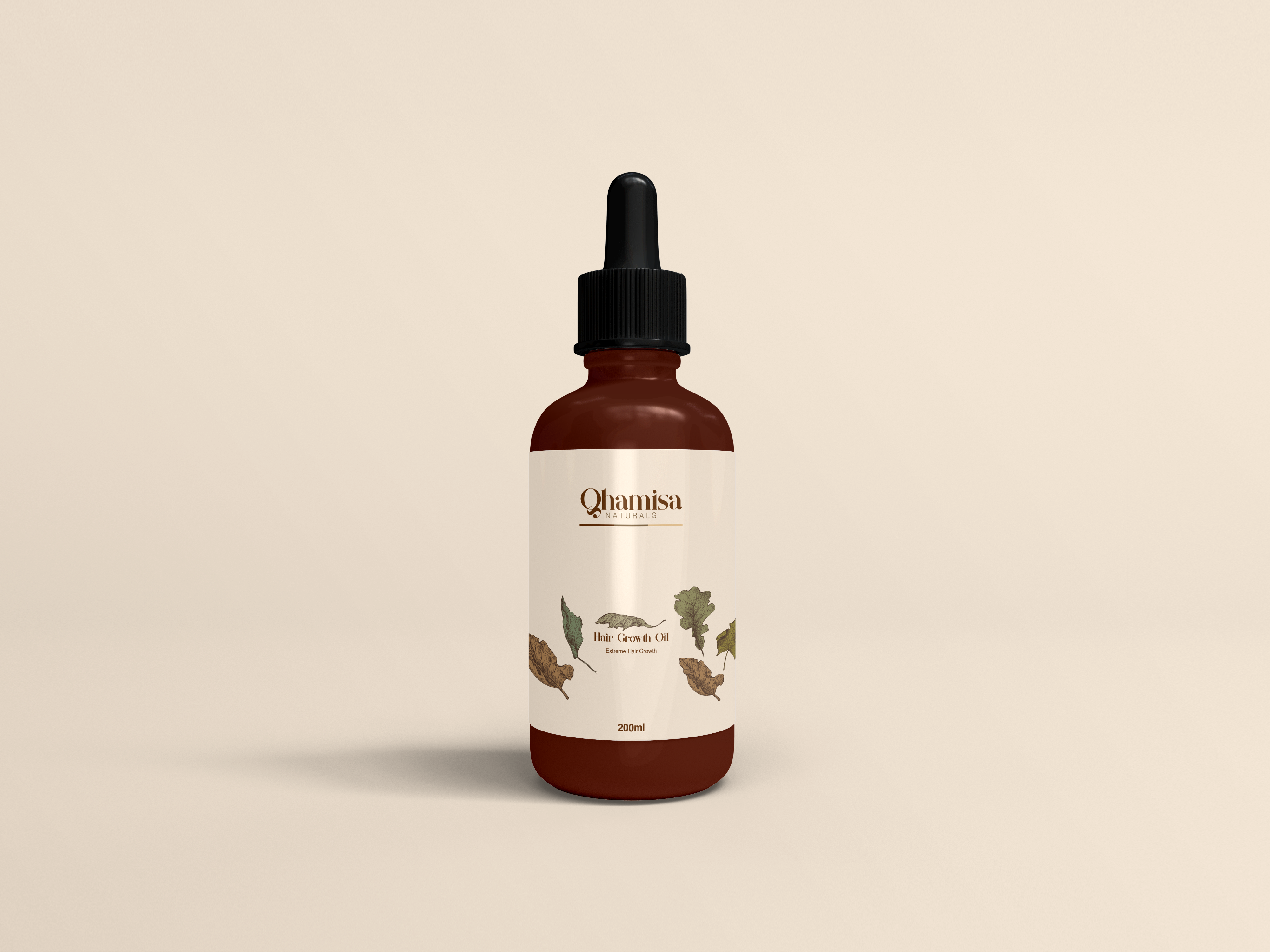 Qhamisa Naturals Adult Hair Growth Oil 200ml - Image 2