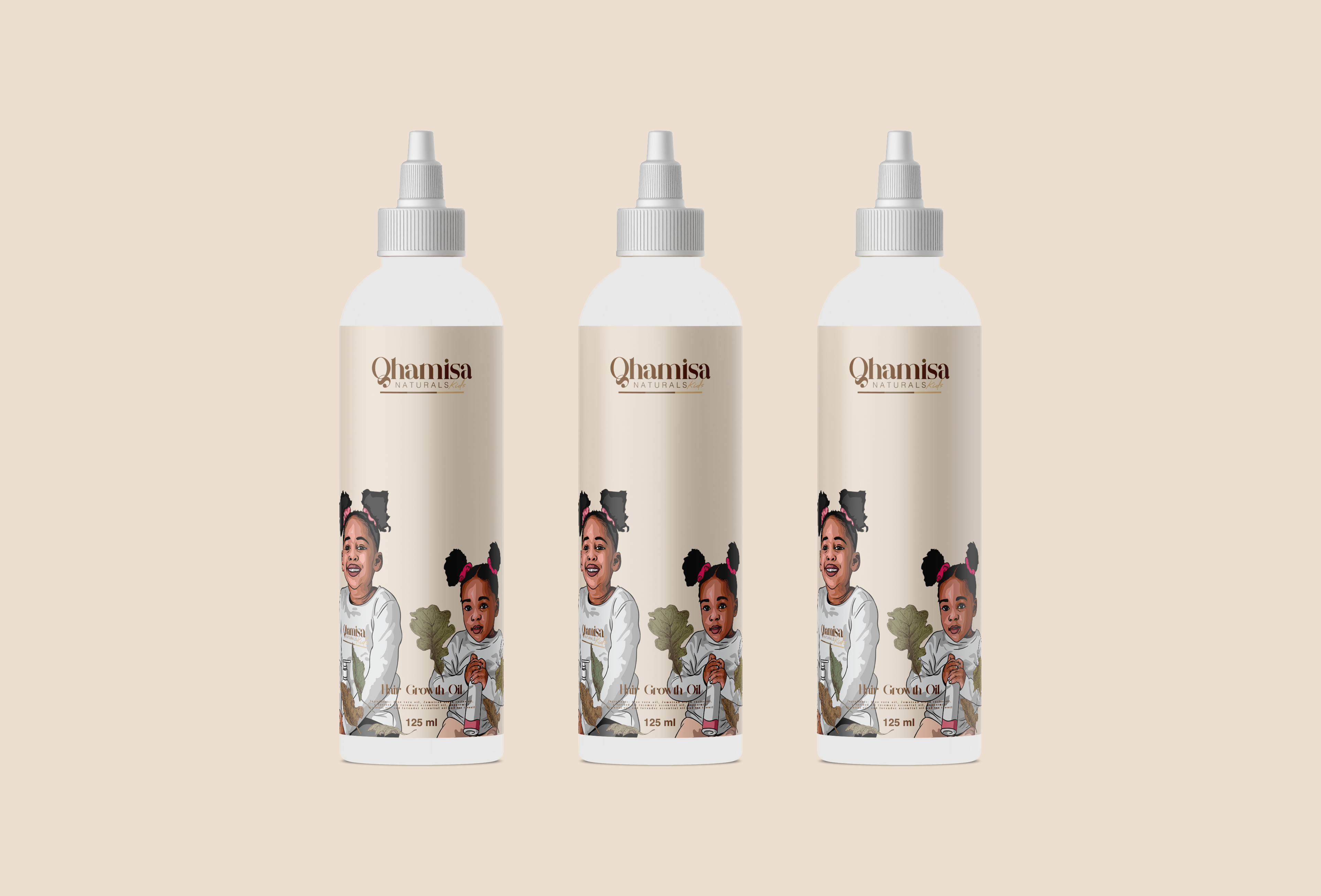 Qhamisa Naturals Kids Hair Growth Oil 100ml - Image 2
