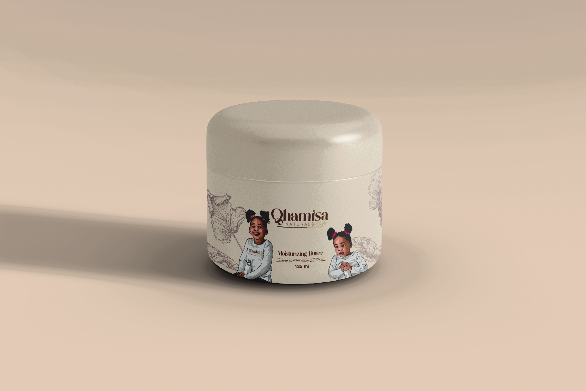 Qhamisa Naturals Kids Moisturizing Butter250ml - Image 2