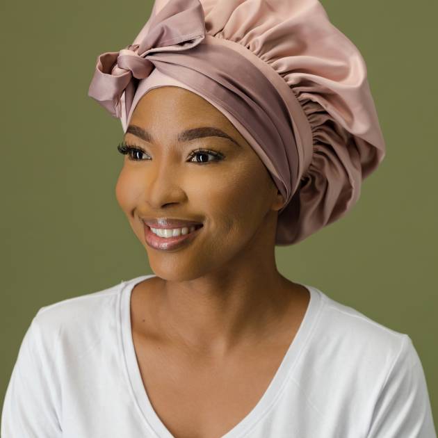 Reversible Satin Bonnet